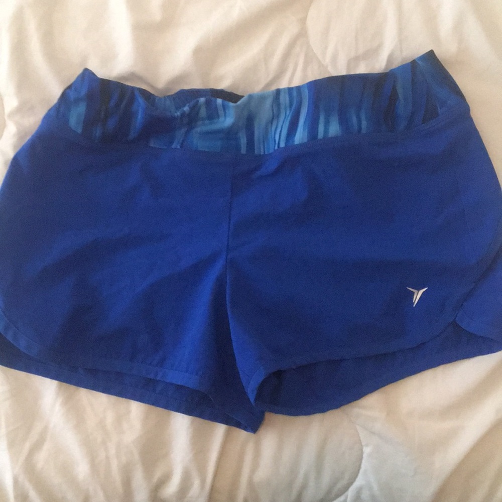 royal blue shorts